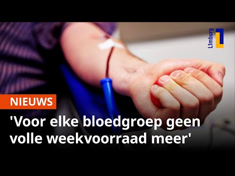 Tekort aan bloeddonoren in Limburg 💉 | 1Limburg