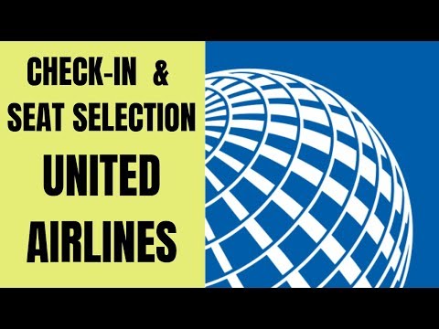 How to check in & select seats on United Airlines