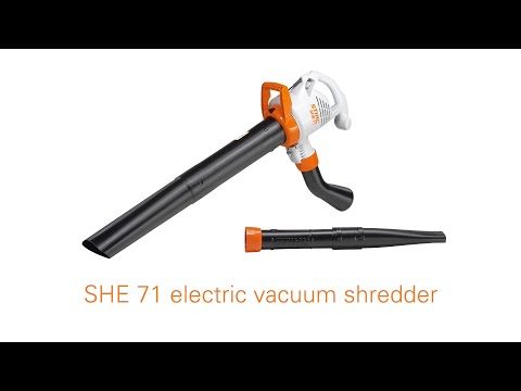 STIHL SHE 71 Electric Vacuum Shredder & Blower Features & Benefits | STIHL GB