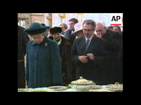 Russia - Elizabeth II Visits St.Petersburg