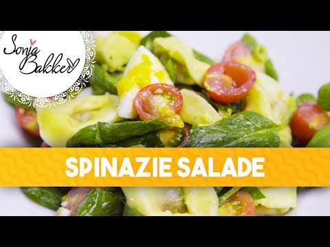 SPINAZIE SALADE | Sonja Bakker recept