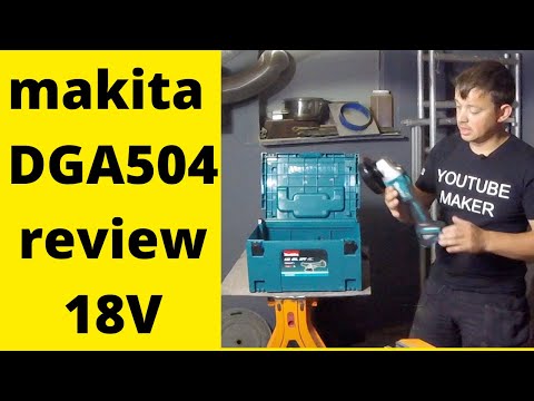 Makita DGA504 brushless motor slijptol op accu